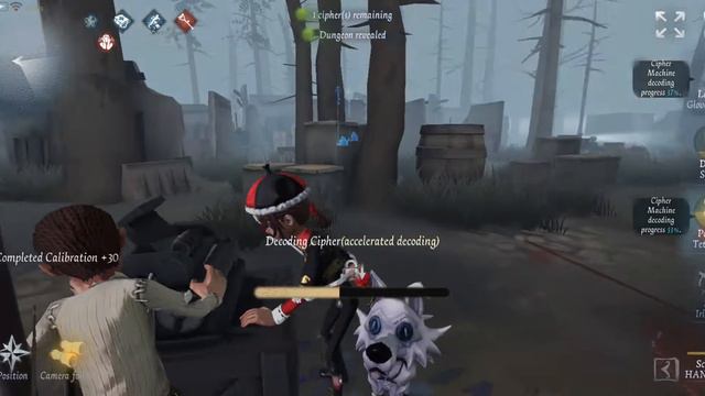 THE BEST PAINTER PLAYER IN THE WORLD! Gameplay survivor Painter - Identity V / Rank match смотреть онлайн