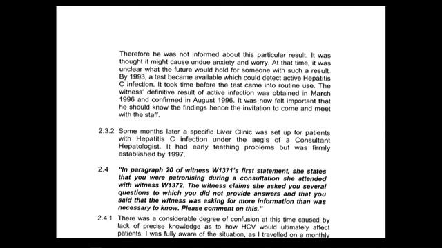 31/03/21 - Counsel Presentation - Belfast Haemophilia Centre (3/4) смотреть онлайн