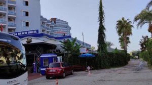 турция caretta relax hotel 4! обзор территории!