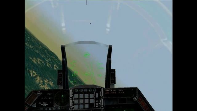 F-16 vs F-15 Dogfight (1998 Falcon 4.0) смотреть онлайн