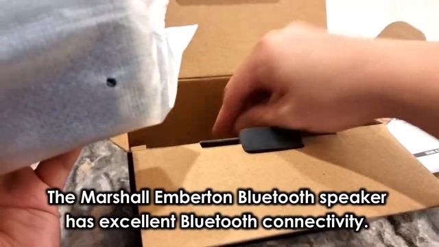 Marshall Emberton Bluetooth Speakers смотреть онлайн