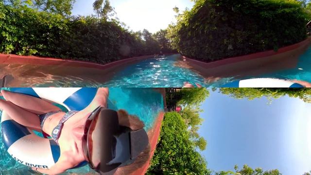 Caneva AquaPark Lazy River 360° VR POV Onride смотреть онлайн