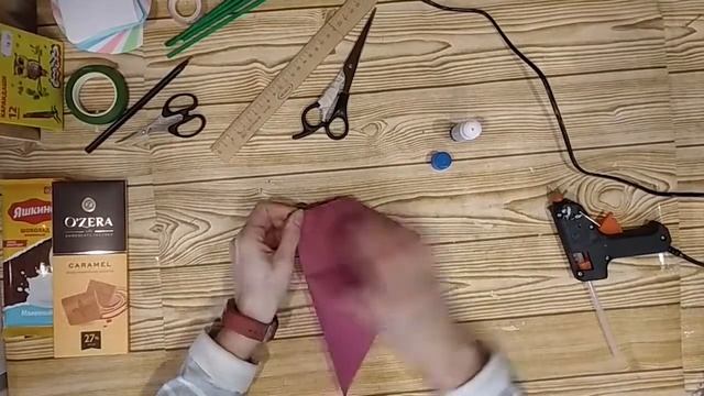 ПОДАРОЧНЫЙ КОНВЕРТ ДЛЯ ШОКОЛАДА. ЛЕГКО И ПРОСТО ЗА ПАРУ МИНУТУ! смотреть онлайн