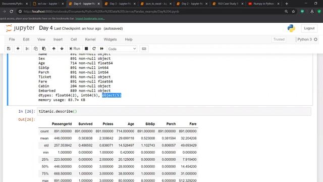 Welcome to Day 4 of Python For Data Analysis смотреть онлайн
