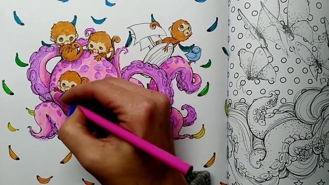 Quick coloring in Pop manga by Camilla d'Errico смотреть онлайн