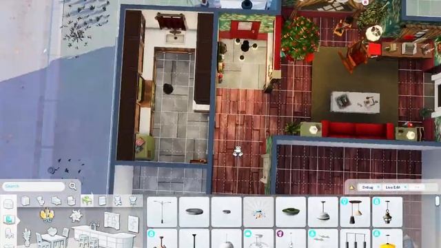 Sims 4 Christmas Build | No CC Speed Build | Holiday House |