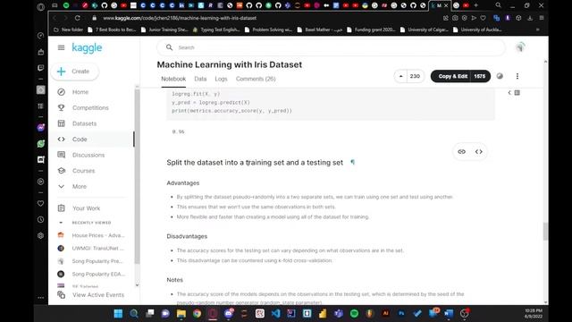 6 || Machine Learning with Iris Dataset смотреть онлайн