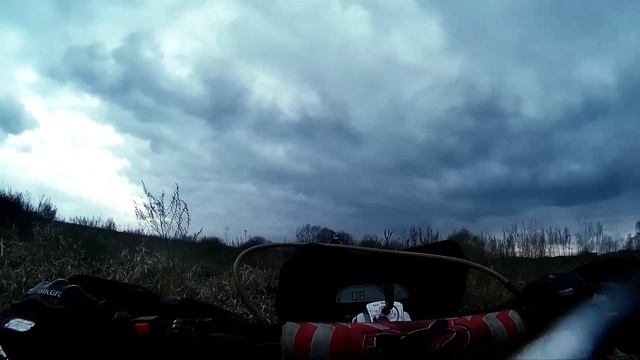 Мартовский гряземес. Пойма реки Болва | Ride through the mud смотреть онлайн