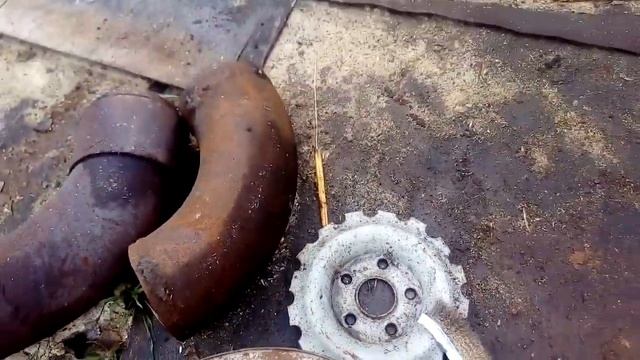 Изготовление печи под Казан из дисков!!!СВОИМИ РУКАМИ !!! смотреть онлайн