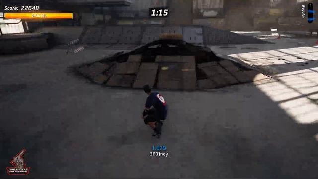 Tony Hawk Pro Skater 1 and 2 Warehouse Demo - THOUGHTS & GAME-PLAY FOOTAGE смотреть онлайн