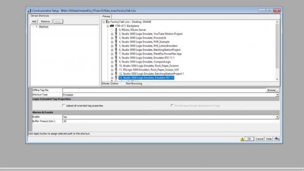 Restore a FactoryTalk View Studio Site Edition HMI Application | Best Practices