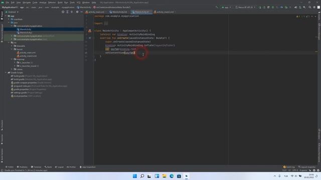 Ders 4 Android Studio Kotlin Sayfalar Arası Geçiş - Intent Komutu Kullanımı смотреть онлайн
