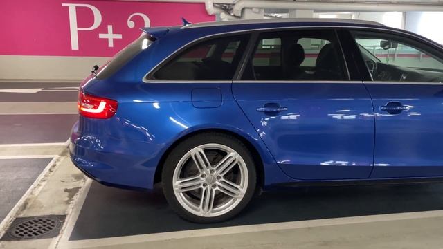 AUDI A4 B8 S-LINE PLUS w wersji COMPETITION - kolor SepangBlau 2015 od "RS-Mobile" смотреть онлайн