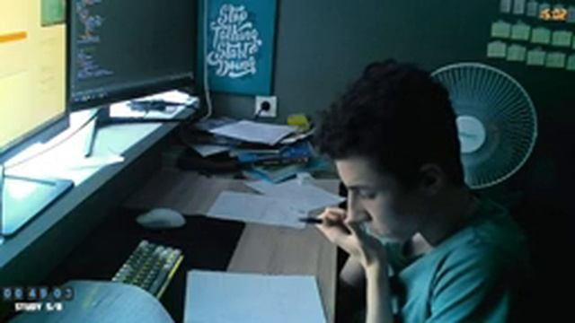 ?8 hours-Study with me pomodoro/relaxing music?/at the morning☀ смотреть онлайн