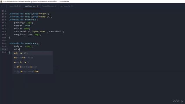 Curso BOOTSTRAP desde 0 069 Contacto y Footer смотреть онлайн