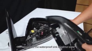 How to install Dry Carbon Mirror Cover For BMW X6 G05?