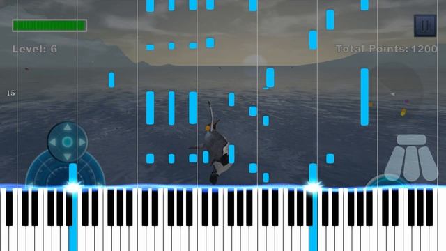 Илтос - Полёт пингвина [Piano Tutorial] смотреть онлайн