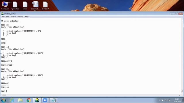 [Oracle Tutorial]: translate(), replace() and lpad()(15/09/2020) смотреть онлайн