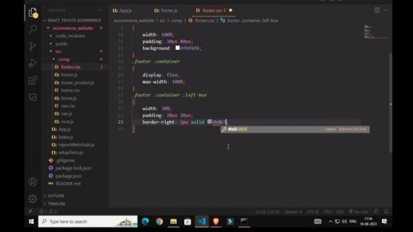 Complete Full Functional E-commerce website using React JS | React JS website | #ecommerce #reactjs