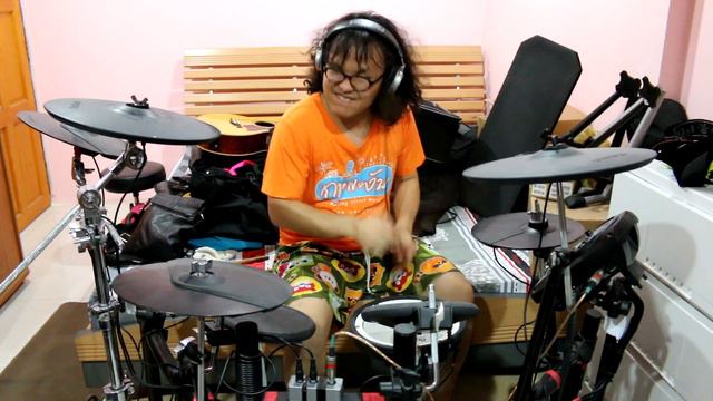 แป๊ะ Syndrome - หวั่นไหว Bodyslam Drum Cover смотреть онлайн