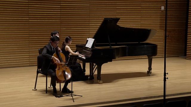 L. v. Beethoven - Sonata for Cello and Piano in G minor, Op. 5 No. 2, Brandon Xu & Ji-Hyang Gwak смотреть онлайн