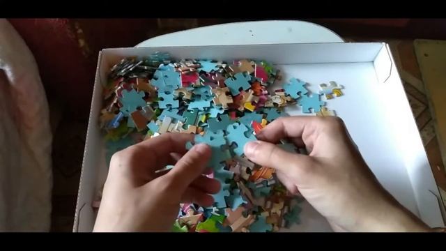 Тайм-лапс сборка 360 пазла Step puzzle "Красавица и чудовище"/Time-laps puzzle 360 step puzzle смотреть онлайн