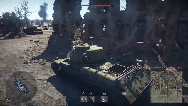 War Thunder - Guards IS2 Gameplay in Berlin смотреть онлайн