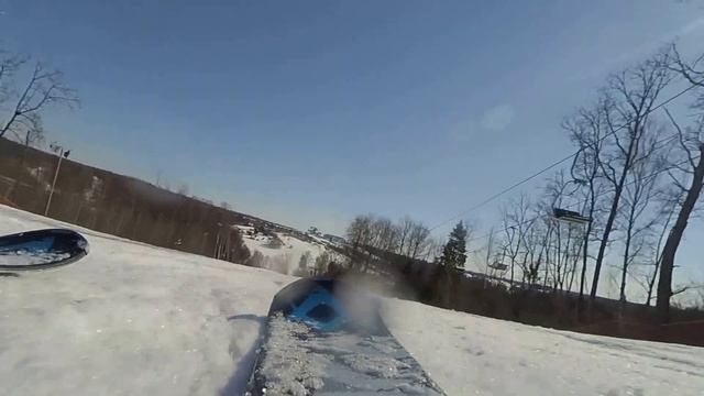 Камера на лыже 2 Степаново 23 03 2016 смотреть онлайн