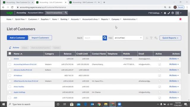 Certificate Course in Sage Business Cloud Accounting - Session 01, 02 & 03 смотреть онлайн