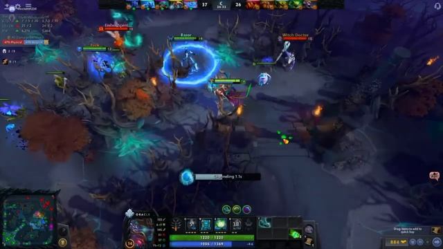 DOTA 2 v2.79 Oracle + Weaver Gaymeplay смотреть онлайн