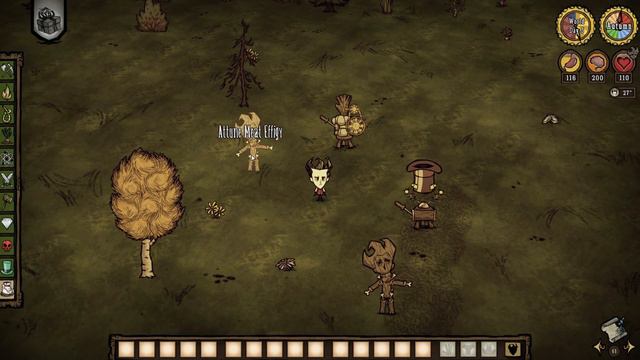 How To Create & Use a MEAT EFFIGY - Don't Starve Together смотреть онлайн