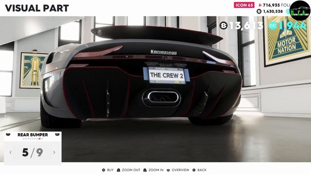 The Crew 2 - KOENIGSEGG REGERA - Customization, Top Speed Run, Review смотреть онлайн