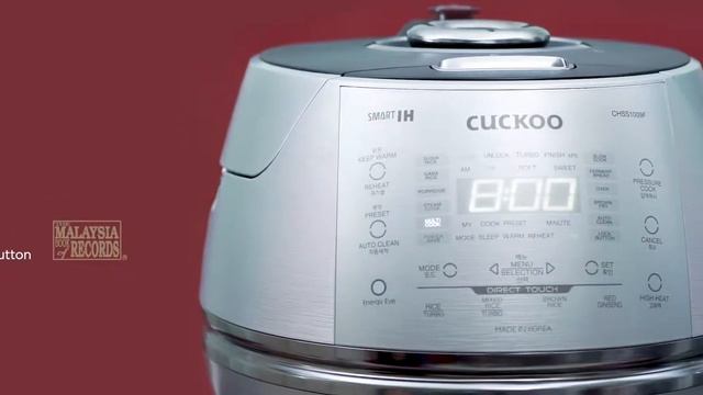 CUCKOO Multi Cooker CH10【18 COOKING MODES】 смотреть онлайн