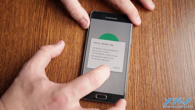 Сканер отпечатков в Samsung Galaxy A5 (2016) (XDRV.RU) смотреть онлайн
