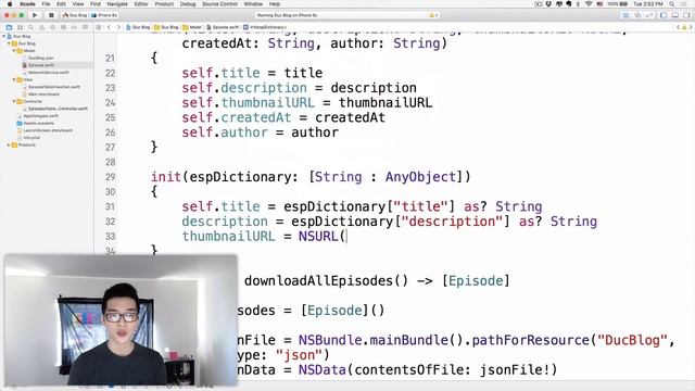 How to Parse JSON in iOS with Swift Tutorial Part 3 | Code Hangout ESP 70 смотреть онлайн