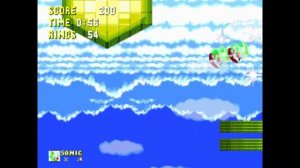 Sonic 3 and Knuckles - Sky Sanctuary Glitchless Hyper Sonic: 1:13 (Speed Run)
