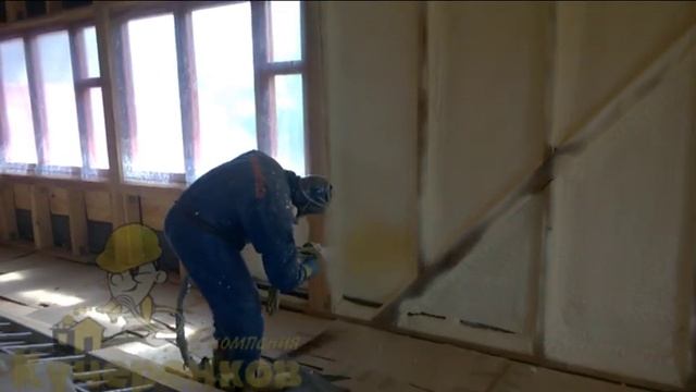 Утепление стен деревянного дома снаружи и изнутри — пенополиуретаном | Заказать услугу смотреть онлайн