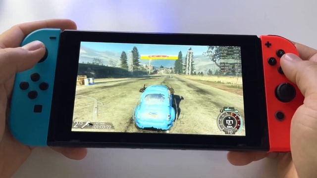 Gas Guzzlers Extreme review | Switch V2 LCD gameplay смотреть онлайн