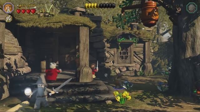 LEGO The Hobbit Прохождение - Часть 9 - ОБОРОТЕНЬ смотреть онлайн