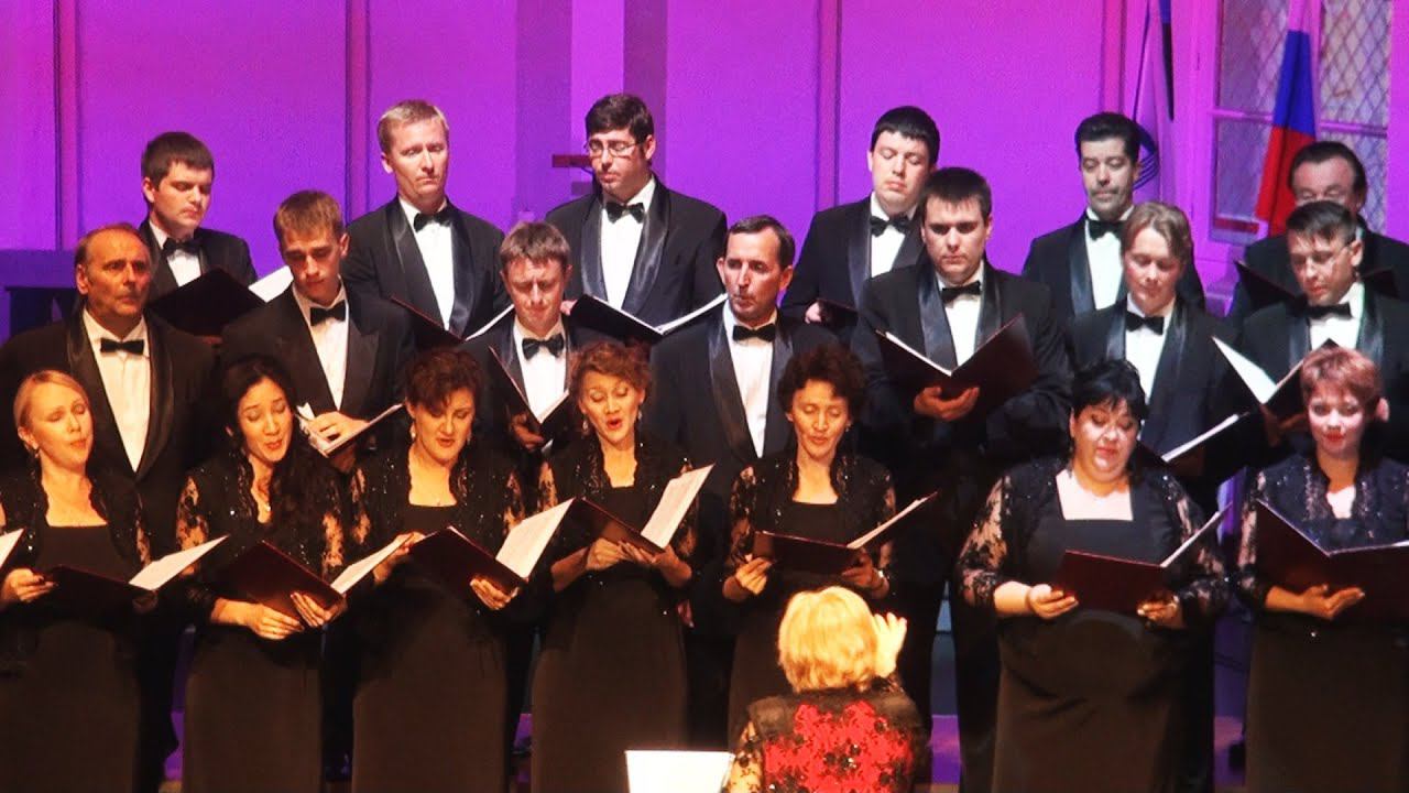 Город спит В. Гаврилин - А. Шульгина. Исп. Оренбургский камерный хор