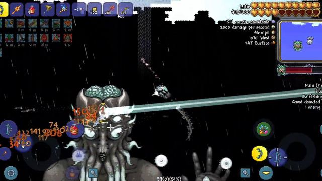 Terraria mobile Moon Lord master mode смотреть онлайн