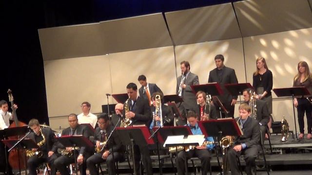 College of San Mate Jazz Ensemble - I Thought About You - 3-18-2013 смотреть онлайн