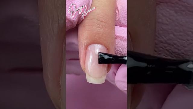 ?Дизайн на прозрачный ноготь #shorts #nails #nailart