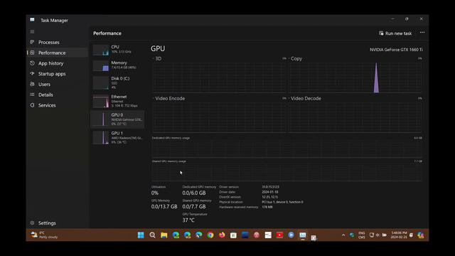 Graphics GPU Dedicated Memory VS Shared Memory viewer question смотреть онлайн