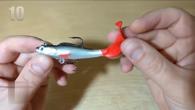 Твистер оснащенный крючками и тройным крючком для рыбалки Обзор товара Отзывы Купить Заказать смотреть онлайн