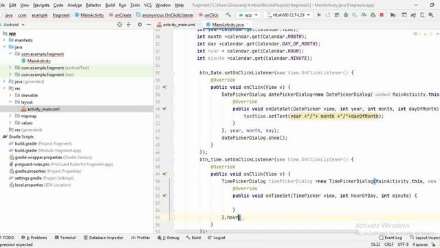 How to create Time Picker Dialog using | Android studio | java coding? Time picker Dialog android. смотреть онлайн