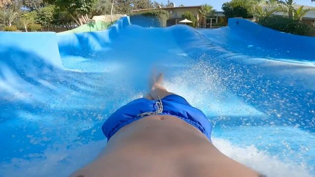 BLACK CANNON WATERSLIDE AT FASOURI WATERMANIA CYPRUS смотреть онлайн