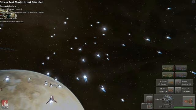 Star Swarm Stress test on Liquidsky High Performance box смотреть онлайн
