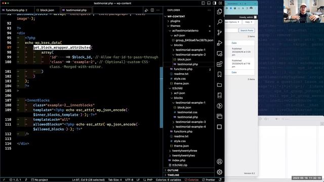 How To Create A Testimonial Block With ACF Blocks
