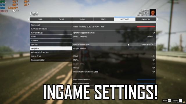 FiveM (Roleplay) - FPS Boost Graphics Pack & FiveM OPTIMIZATION +160 FPS | No Lag No Stutter